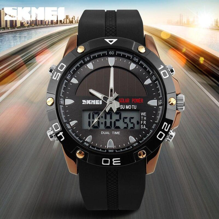 SKMEI New Outdoor Brand Quartz Men's Watches Casual Chronograph Sports Waterproof Clock Military Wristwatches Relogio Masculino