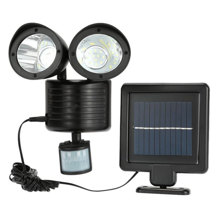 22 LED Outdoor Solar Light Dual Detector Motion Sensor Security Lighting Waterproof Street Wall Lights Garden Yard Wall Lamp