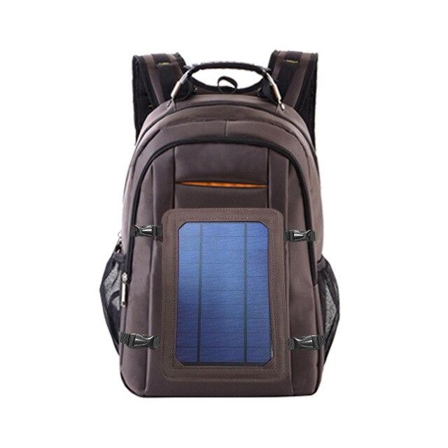 New Solar Charging USB Backpack men Fashion Casual Business Backpack Oxford Cloth Outdoor Bag