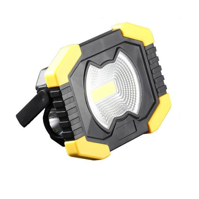 XANES Y2F 50W LED COB Lamp Solar USB Rechargeable Portable Work Floodlight IP65 Waterproof Floodlight Tent Camping Light Lantern