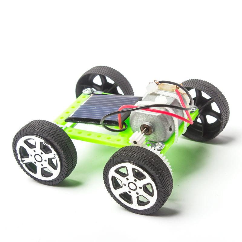Solar toy car DIY Children's science primary school experimental kit solar car juguete gift educational toys