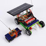 HobbyLane Wooden DIY Solar Powered RC Car Puzzle Assembly Science Vehicle Toys Set for Children