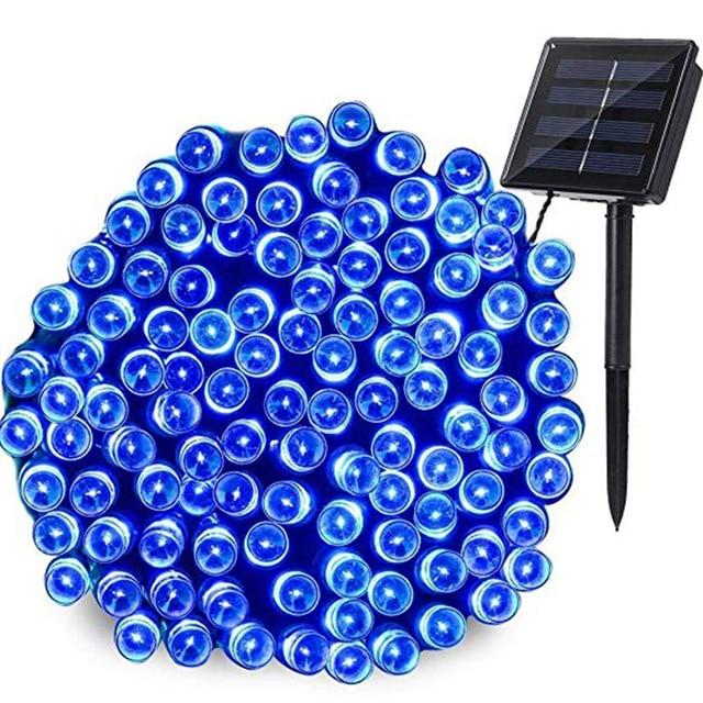 Solar String Lights Outdoor Waterproof Street Garland 200 Led Light Christmas Party Garden Home Decor Solar Powered Fairy Lights