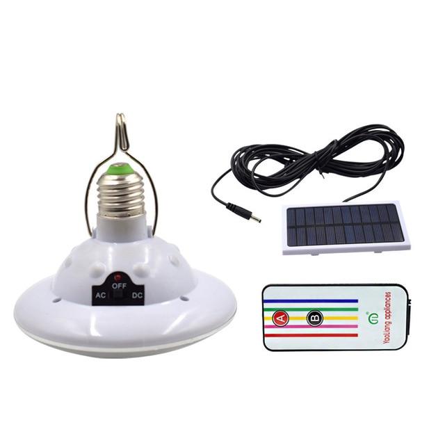22 LED Solar Lamp Power Portable USB Rechargeable LED Light Camp Indoor Garden Emergency Lighting Remote Control Solar Bulbs