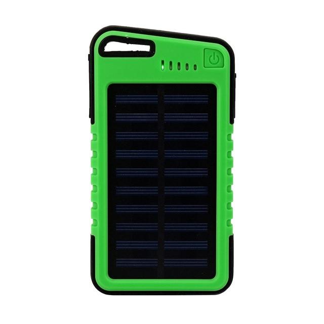 Top Sale Waterproof Solar Energy Power Bank 10000mah Solar Portable Charger Bateria Externa Powerbank For Phone X Samsung Xiaomi