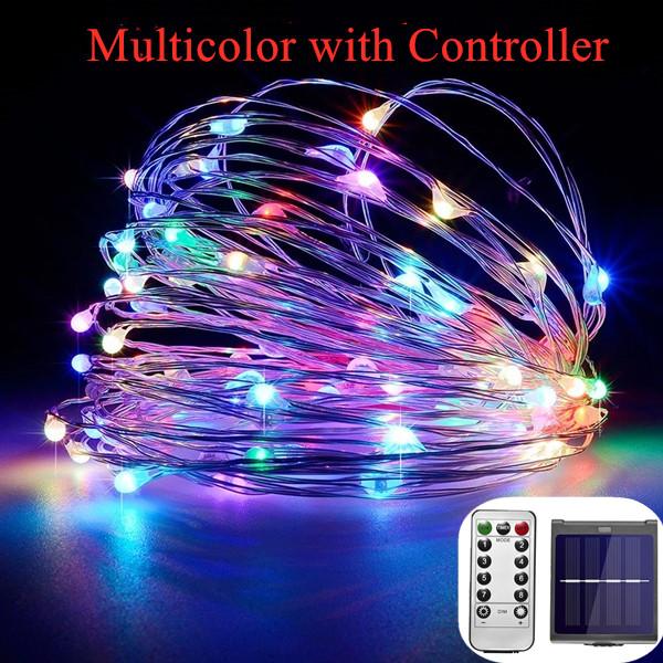 21m/31m/41m/51m  LED Outdoor Solar Lamp LEDs String Lights Fairy Holiday Christmas Party Garland Solar Garden Waterproof Lights