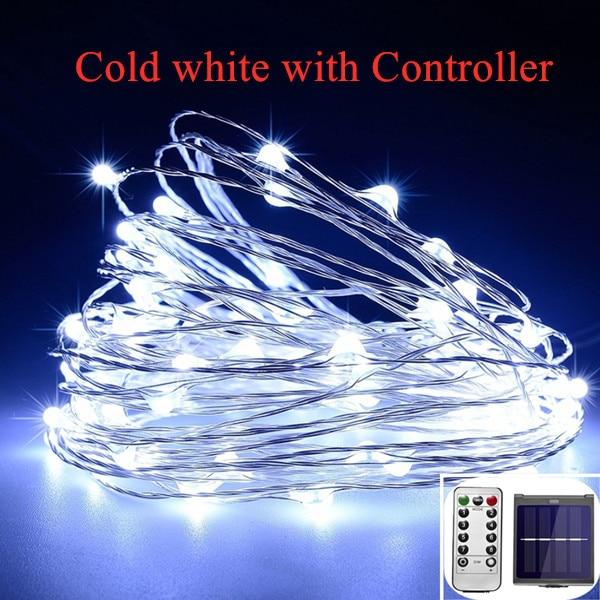 21m/31m/41m/51m  LED Outdoor Solar Lamp LEDs String Lights Fairy Holiday Christmas Party Garland Solar Garden Waterproof Lights