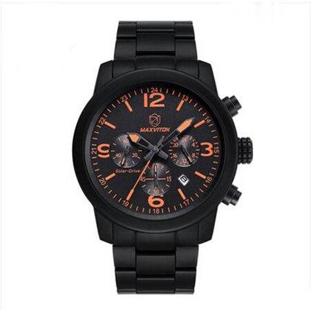 Fashion Sports Watches Special Forces Luminous 100Meters Waterproof Sapphire Glass Solar Movement Steel Men Wrist watch for male