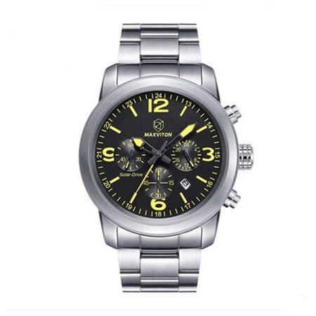 Fashion Sports Watches Special Forces Luminous 100Meters Waterproof Sapphire Glass Solar Movement Steel Men Wrist watch for male