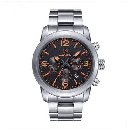 Fashion Sports Watches Special Forces Luminous 100Meters Waterproof Sapphire Glass Solar Movement Steel Men Wrist watch for male