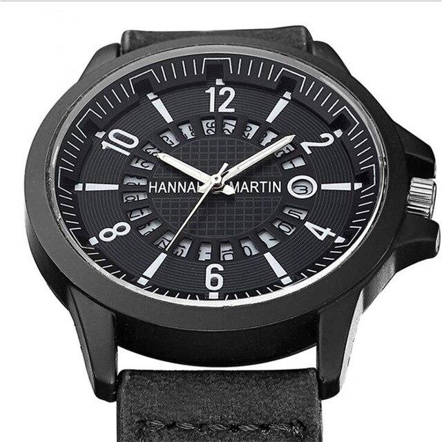 New Men's Sports Watch Stainless Steel Case Breathable Scrub Belt Quartz Business Watch Multifunction Relogio Masculino Clock