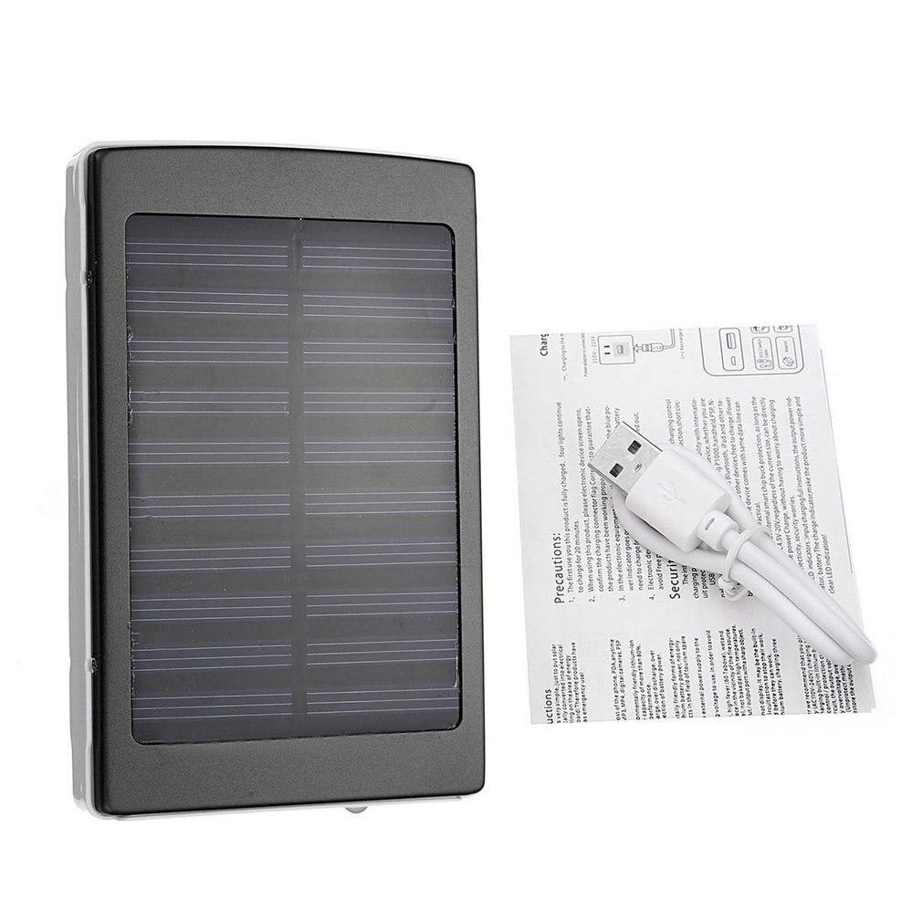 Portable Size 50000mAh Large Capacity Solar Panel Power Bank Outdoor External Battery Charger for Smartphones Promotions New hot