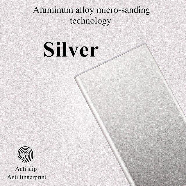 Solor Power Bank 30000mAh Powerbank External Battery Portable for All Smartphone Bank Waterproof Support Quick Charging