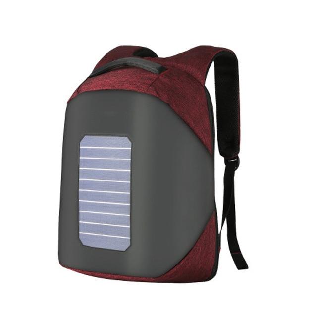 Latest Popular Solar Usb Charging Laptop Backpack Multifunction 16 Inch Waterproof Rucksack Bag Men Travel Antitheft Knapsack